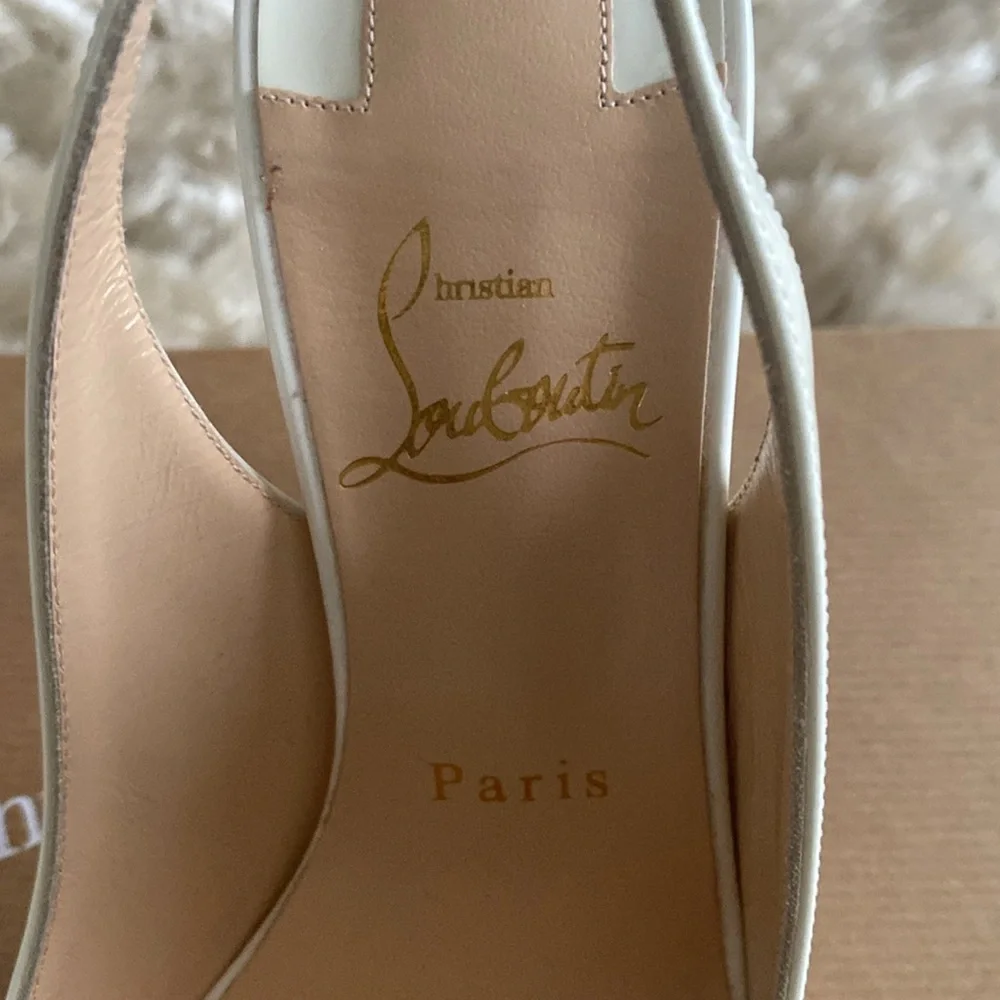 Christian Louboutin slingbacks - Brand new - Picture 6 of 6